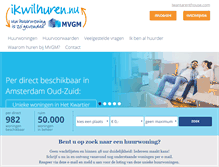 Tablet Screenshot of ikwilhuren.nu